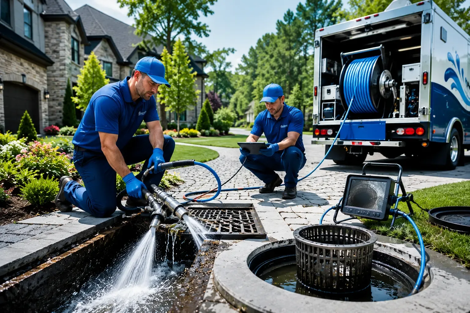 Local outdoor drain cleaning professionals in Shepardsville, IN