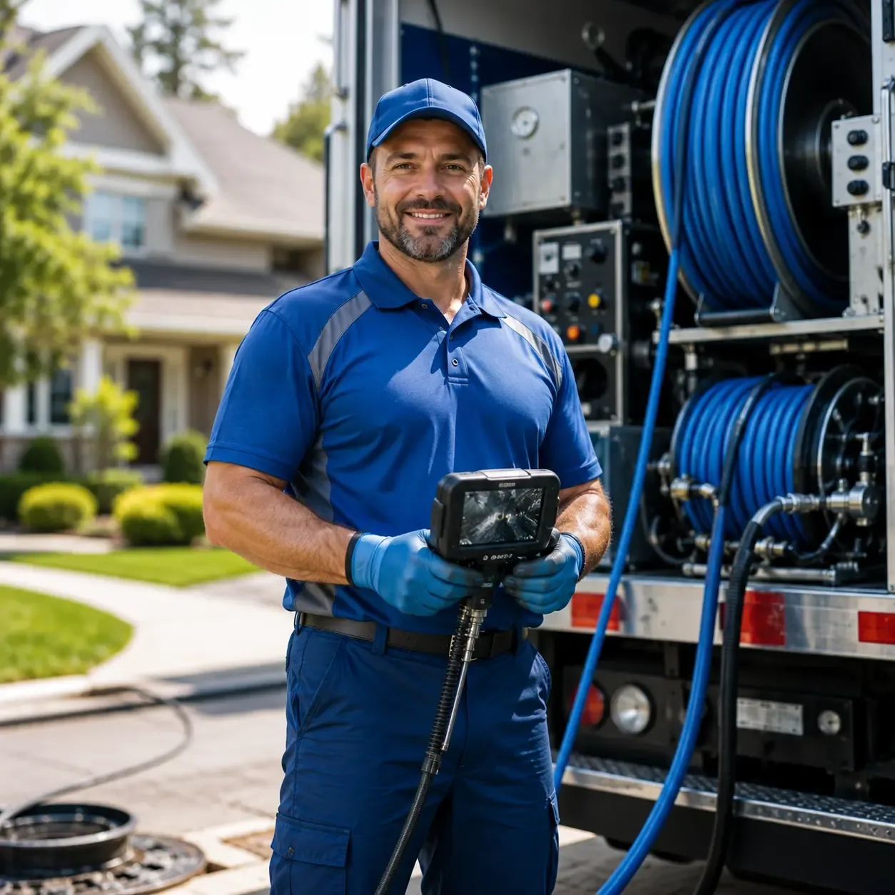 Local outdoor drain cleaning specialists in Shepardsville, IN